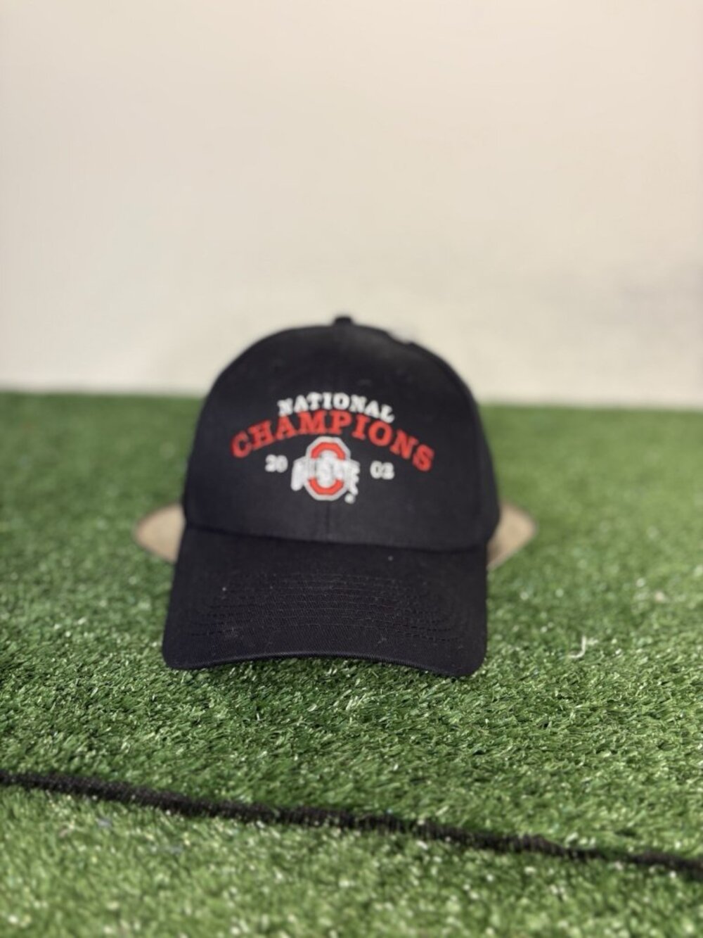 Vintage Ohio state buckeyes hat cap snap back black football National Champs men